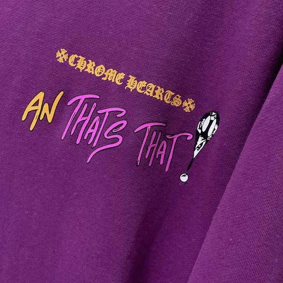 Chrome Hearts Marty Boy Purple Hoodie - Picture 6 of 8